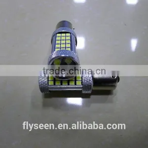 Car 1156 Ba15s 63SMD 2835 LED Turn Signal Rear Light Bulb 12v Bakeup Light/turn Light thumbnail-4
