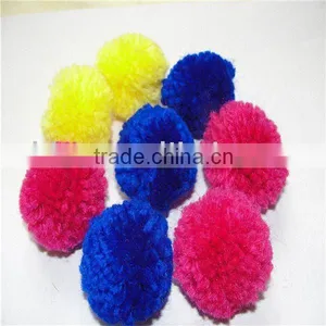 Wool Yarn Poms,pom Pom ,with Assorted Size , thumbnail-1