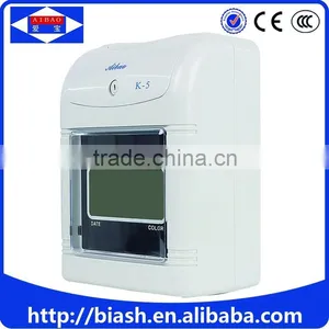 Employee Time Card Punch Time Clock Attendance Machine thumbnail-1