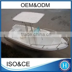 Fibreglass Fishing Boat T-top Canopy Panga Boat With CE Certificate thumbnail-1