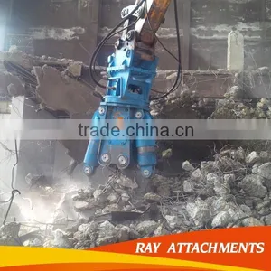 Demolition Tools Cut Steel Hydraulic Concrete Pulverizer, Crusher, Shear thumbnail-1