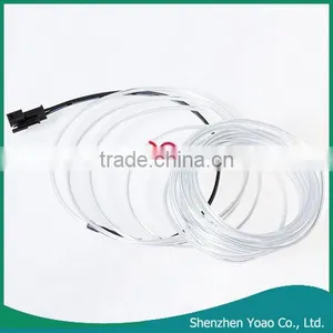 LED Flexible Lamp 3m 2-3mm Steel Wire Rope LED Strip Light With Controller Transparent Blue thumbnail-5