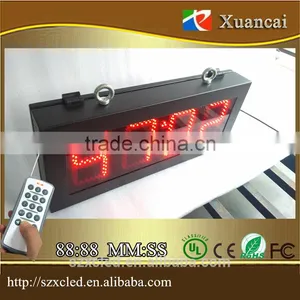 48X21X7CM Outdoor 88:88 RF Remote Controller Eidt Seven Segrment Digital Price Display Board thumbnail-2