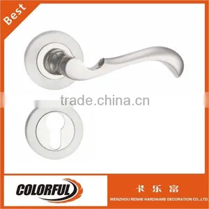 Zamac Diecast Glossy Chrome Russian Special Door Handles and Locks thumbnail-6