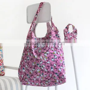 New Design Nylon Foldable Travel Bag Polyester Foldable Shopping Bag thumbnail-6