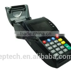 Free LOGO EP T260 Mobile Handheld Portable POS Payment Terminal With NFC IC MSR Card Reader thumbnail-4