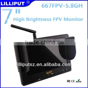 Lilliput 667FPV-5.8GH 7 Inch Hdmi Monitor With 5.8GHz Wireless AV Receiver thumbnail-1