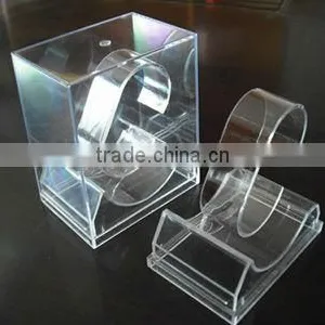 Transparent Plastic Elegant Watch Box thumbnail-1