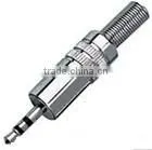 Metal 3.5mm Stereo Plug W/spring thumbnail-1