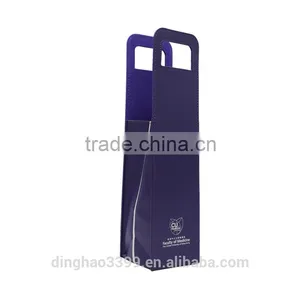 2016 Fashion Design Wine Bag Customized Luxury Wine Bag Portable Gift Bag With Tote thumbnail-1