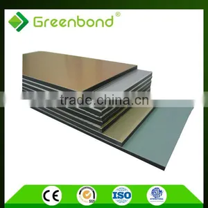 GREENBOND PPG & Berker Shop Door Decoration Aluminum Composite Panel thumbnail-1