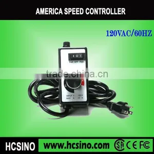 US Standard Hydroponic Fans 110v 60hz Route Speed Controller thumbnail-1