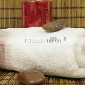 White Cotton Bath Towel for Hotel thumbnail-1