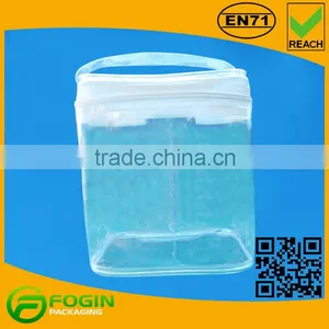 Round PVC Promotional Gift Pouch Gift Bag Waterproof PVC Pouch thumbnail-2