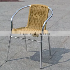 Wholesale Rattan Chair Stackable Outdoor Dining Chairs YC028 thumbnail-5