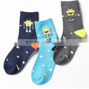 Teen Boys Tube Cartoon Socks Cute Patterns Childrens Sock Supplier's Choice thumbnail-2