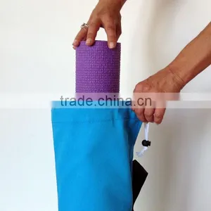 Best Sale100% Strong Cotton Canvas Handmade Yoga Mat Bag thumbnail-3