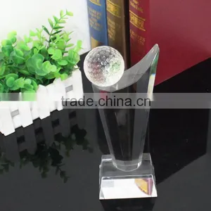 2016 New Crystal Custom Glass Trophy Award thumbnail-1