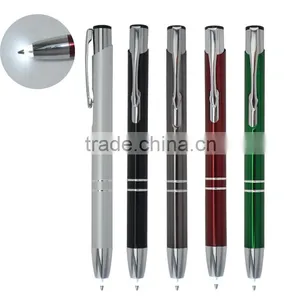 Hot Multicolor Mental Ball Pen With LED Light Pen thumbnail-1