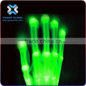 2016 Halloween Led Fiber Cheering Glove,led Gloves thumbnail-4