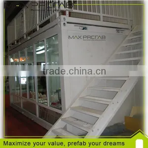 2 Storey Luxury Prefab Movable Glass Container House for Sale thumbnail-2