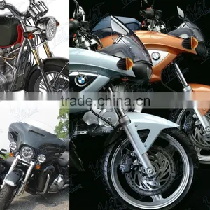 Y&T YTT01 Motorcycle Double Headlight, Custom Motorcycle Headlight, Turn Signals Indicators for Motorcycle thumbnail-4