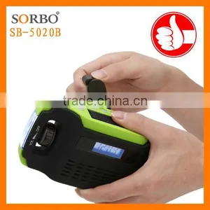 2016 Trending Products Dynamo Digital Display LED Torch AM/FM Solar Rechargable Radio Flashlight thumbnail-4