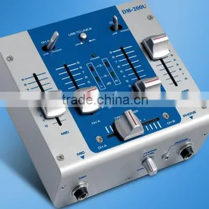 Outstanding Pro. 80 dB 2 Channel USB Audio DJ Mixer DM-200U thumbnail-2