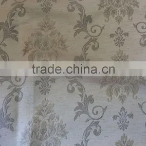 New Arrival 100% Polyester Small Flower Design Jacquard Curtain thumbnail-1