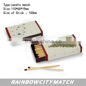 Export Candle Matches for Fefstival and Promotional With Colorful Logo Printing Quality Choice thumbnail-1