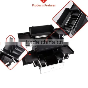Wholesale Low MOQ Professional Universal Custom Compact Cosmetic Case Makeup thumbnail-4