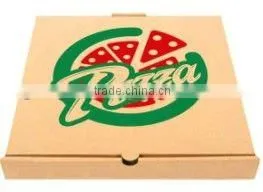 E-flute Custom Disposable Corrugated Pizza Box/different Size Disposable Corrugated Pizza Box With Logo thumbnail-2