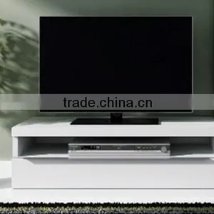 TV-2307 High Gloss White TV Stand thumbnail-2