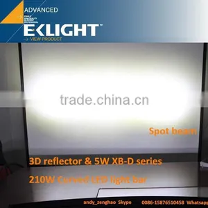 High Brightness 3D Reflector LED Light Bar 60W 90W 120W 150W 180W Led Light Bar for Cars thumbnail-5
