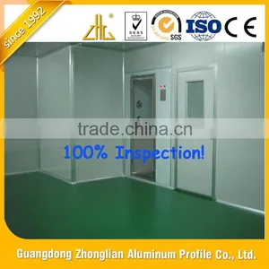 Customized Clean Hinge Aluminium Profile / Perforated Aluminium Profile / Anodized Aluminium Profiles for Shelf thumbnail-1
