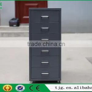 High End File Cabinets TJG-FC6894 6 Drawer File Cabinet thumbnail-6