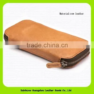 15603B Fashion Leisure Cow Leather Simple Classic Men's Wallet thumbnail-6