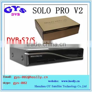 Version 2 SOLO PRO HD Solo Pro v2 Satellite Receiver DVB-S2 Single Tuner Enigma 2 Linux OS Set Top Box Solo Pro v2 thumbnail-1