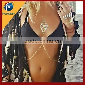 Gold and Silver Tattoo Stickers thumbnail-4