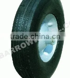 Solid Rubber Wheel 10"x2.75" thumbnail-2