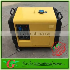5kw GDE7500T Air-cooled Silence Type Diesel Generator Set Super Silent Diesel Generator Set Kipor thumbnail-1