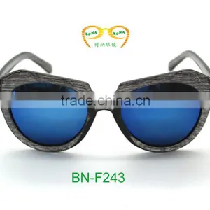 2015 High Quality Wooden Frame Mirroor Lens Sunglasses thumbnail-2