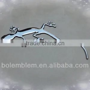 Plastic Chrome Gecko Badge thumbnail-4