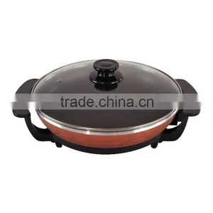Multifunctional Non-stick Coating Die-cast Electric Skillet Pan thumbnail-1