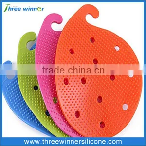 Kitchenware Tools Fruit Silicone Washing Brush thumbnail-1