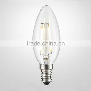 Vintage LED Filament Bulb C35 E27 2w With CE ROHS SAA thumbnail-2