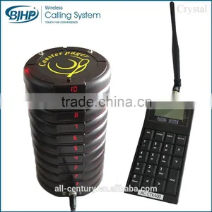 CE Easy Use Mini Waterproof High Quality Long Signal Range Restaurant Paging System thumbnail-1