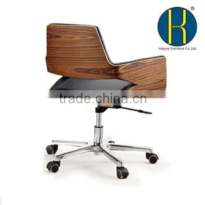 TOP Sale Office Chair With Rosewood Seat Frame Design Midium Back Office Chair, Swivel Office Furniture on Sale thumbnail-1