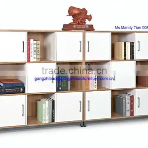 Popular Office Book Cabinet in Melamine Wooden Material Office Furniture C-311 thumbnail-1