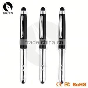 Mobile Stylus Pen Capacidad Real de 8gb Usb Flash Pen Drive Chrome Metal Touch Pen thumbnail-1